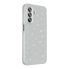 Samsung Galaxy A26 Kılıf Kamera Korumalı Simli Lüks Koton Kapak