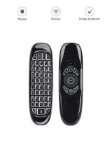 Android Akıllı Tv İçin 2.4g Uzaktan Kumandalı Mini Klavye K02 Siyah