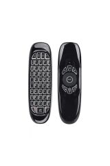 Android Akıllı Tv İçin 2.4g Uzaktan Kumandalı Mini Klavye K02 Siyah