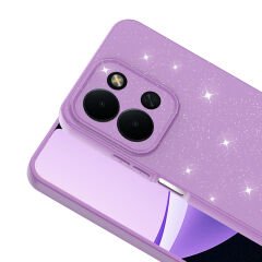 Xiaomi Redmi 15C Uyumlu Kılıf Kamera Korumalı Simli Lüks Koton Kapak