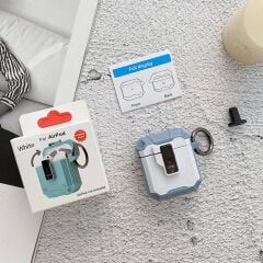 Airpods Airbag 35 Darbelere Karşı Dayanıklı Düğmeli Kılıf