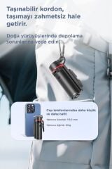 Tripod Çok Amaçlı 360 Derece Kumandalı Mini Selfie Çubuğu L10 Siyah