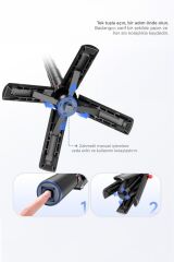 Tripod Çok Amaçlı 360 Derece Kumandalı Mini Selfie Çubuğu L10 Siyah