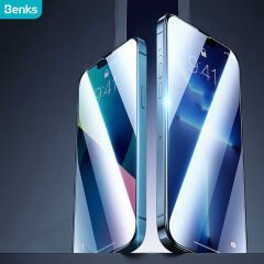 iPhone 13 Pro  Mat Ekran Koruyucu Parmak İzi Bırakmayan Oyunculara Özel Ekran Filmi Siyah