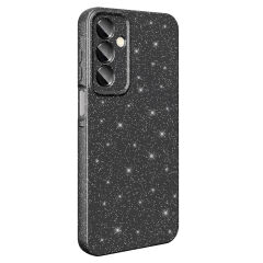 Samsung Galaxy A16 Kılıf Kamera Korumalı Simli Lüks Koton Kapak