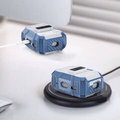 Airpods Pro Airbag 35 Darbelere Karşı Dayanıklı Düğmeli Kılıf