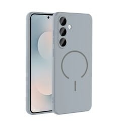 Samsung Galaxy S26 Kılıf Meta Lansman M-Safe Kamera Korumalı içi Kadife Yumuşak Renkli Süet Silikon