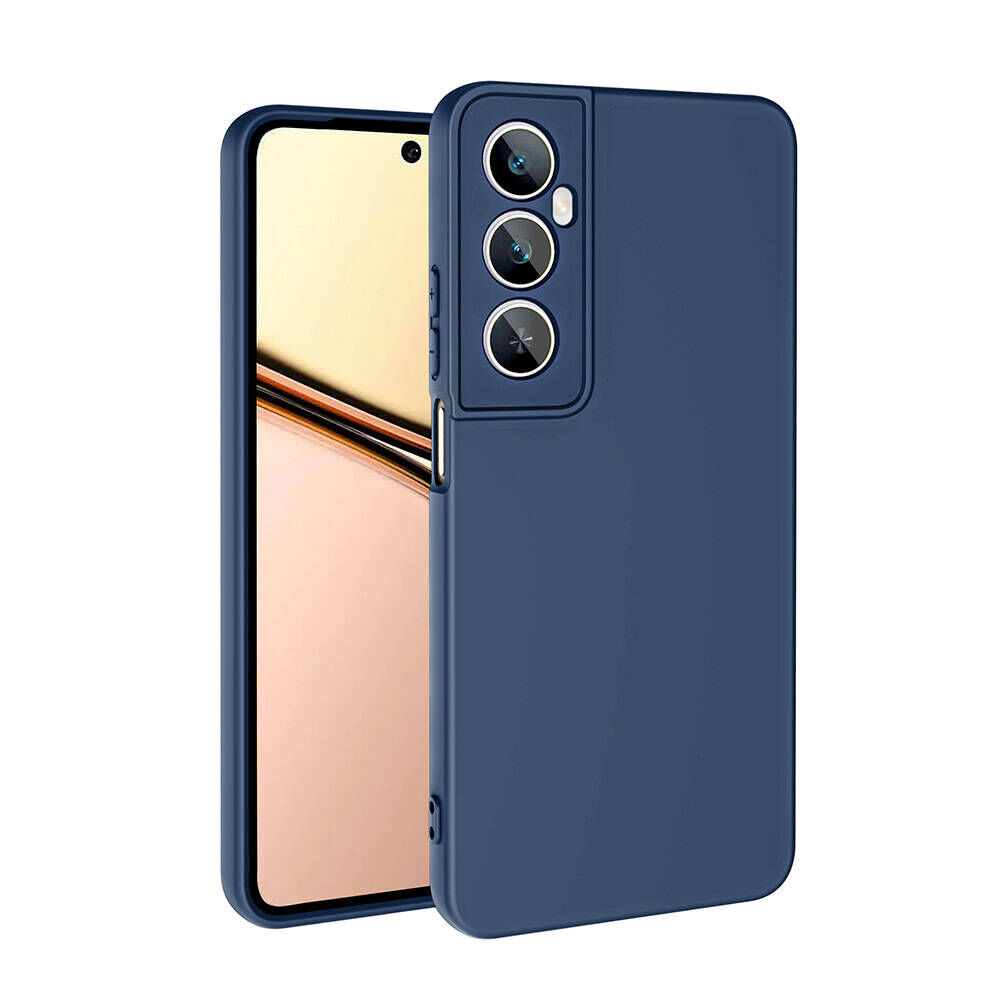 Realme C65 4G Kılıf  Mara Lansman Kapak Lacivert