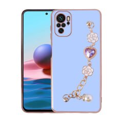 Xiaomi Poco M5S Kılıf El Tutamaçlı Kamera Korumalı Taka Silikon Kapak