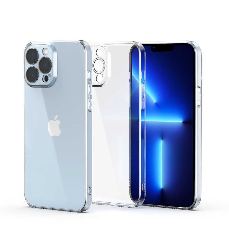 iPhone 12 Pro Max Kılıf Fizy Kapak Renksiz