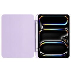 iPad Pro 11 2024 Smart Cover Kalem Bölmeli Standlı 1-1 Kılıf