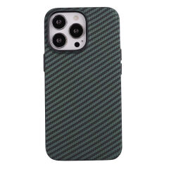 iPhone 13 Pro Max Kılıf Karbon Fiber Tasarımlı Karbono Kapak