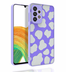 Samsung Galaxy A33 5G Desenli Kamera Korumalı Parlak Nora Kapak kılıf