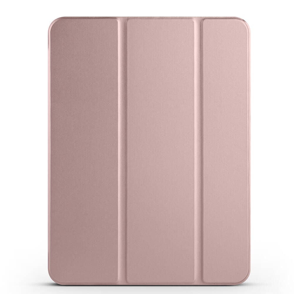 iPad Pro 11 2024 Smart Cover Kalem Bölmeli Standlı 1-1 Kılıf Rose Gold