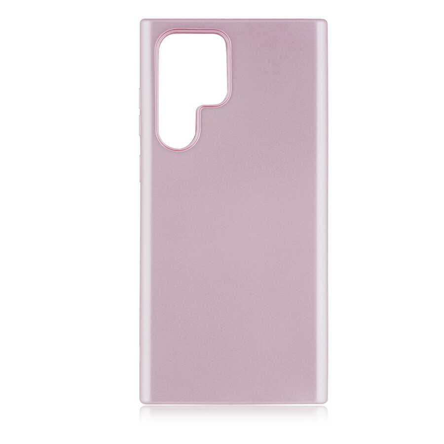 Samsung Galaxy S22 Ultra Kılıf Premier Silikon Kapak Rose Gold