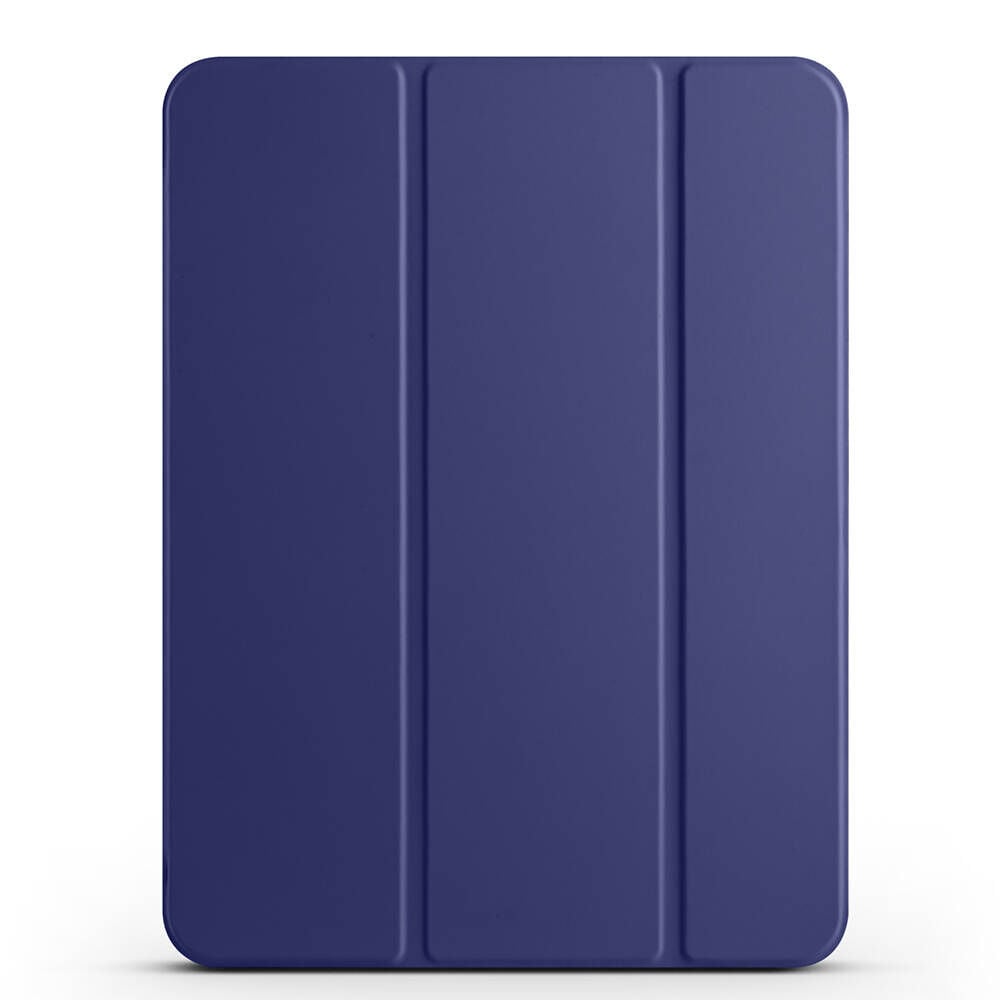 iPad Pro 11 2024 Smart Cover Kalem Bölmeli Standlı 1-1 Kılıf Lacivert