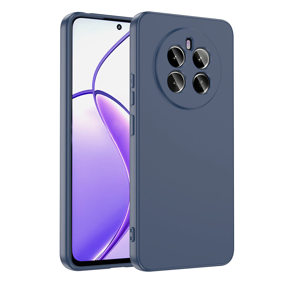 Realme 12 Plus Kılıf Kamera Korumali Mara Lansman Kapak Lacivert