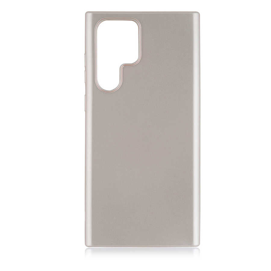 Samsung Galaxy S22 Ultra Kılıf Premier Silikon Kapak Gold