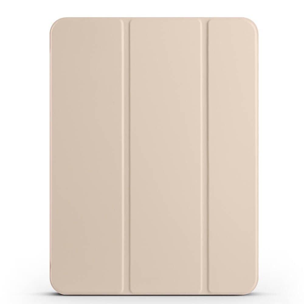 iPad Pro 11 2024 Smart Cover Kalem Bölmeli Standlı 1-1 Kılıf Gold