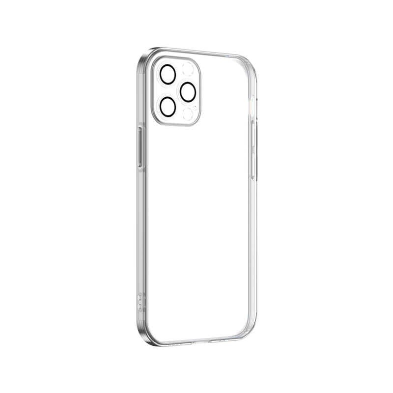iPhone 12 Pro Max Kılıf Krep Kapak Renksiz