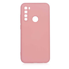 Xiaomi Redmi Note 8 Kılıf Mara Lansman Kapak Pembe Açık