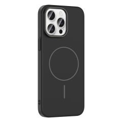 iPhone 14 Pro Max Kılıf Kablosuz Şarj Özellikli Ruby Silikon Kapak