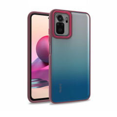 Xiaomi Poco M5S Kılıf Flora Kapak Lila