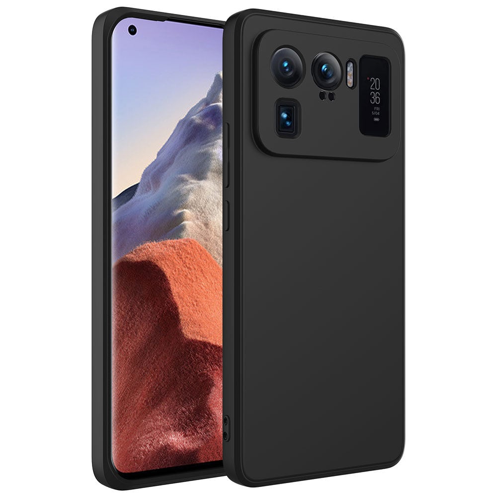 Xiaomi Mi 11 Ultra Kamera Korumali Mara Lansman Kapak Siyah