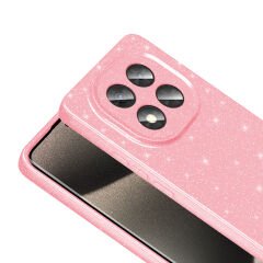 Xiaomi Redmi Note 14 Pro Plus Kılıf Kamera Korumalı Simli Lüks Koton Kapak