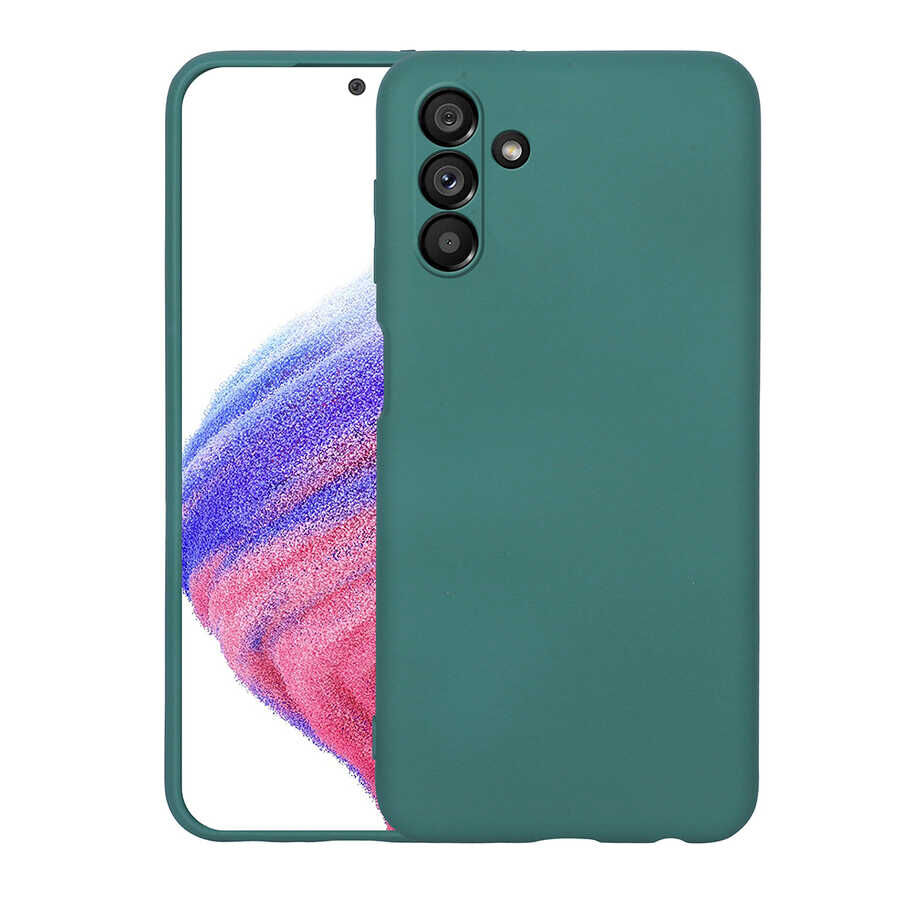 Samsung Galaxy A04S Mara Lansman Kapak kılıf Koyu Yeşil