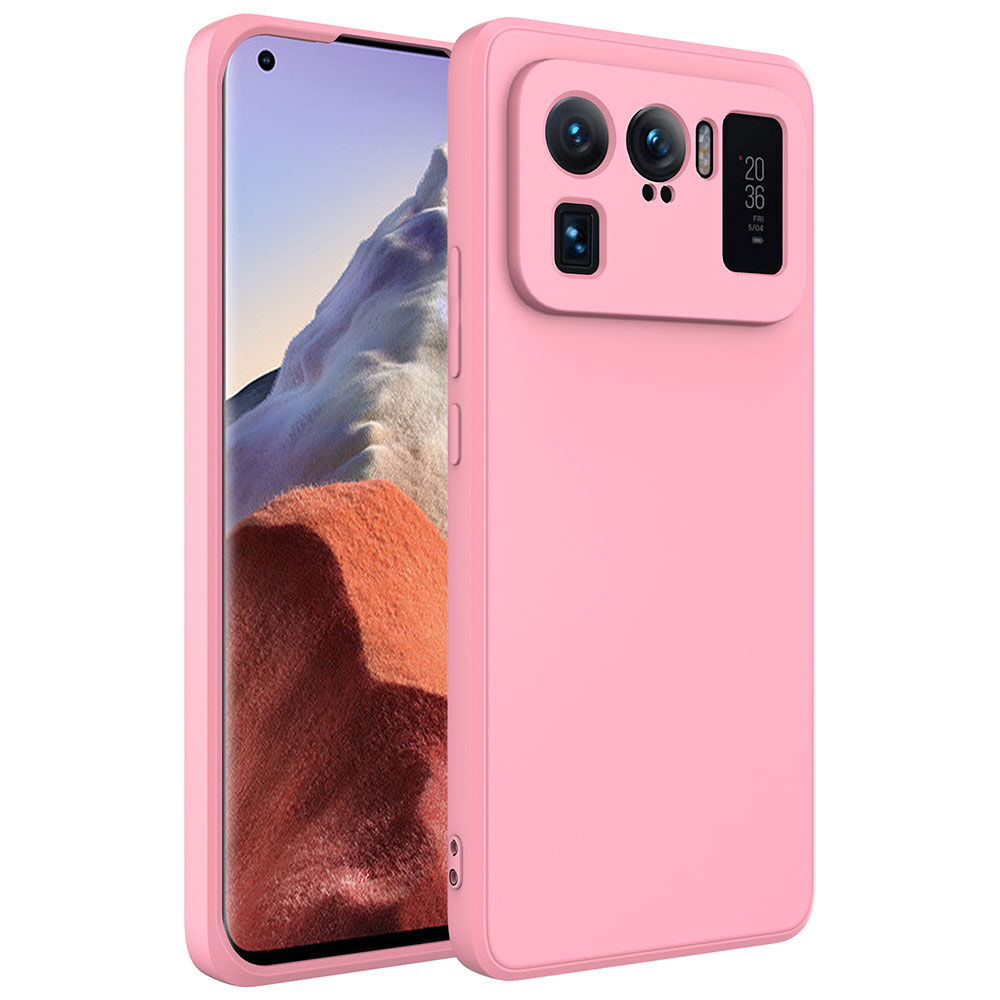 Xiaomi Mi 11 Ultra Kamera Korumali Mara Lansman Kapak Pembe