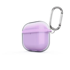 Airpods 4 Airbag 42 Askı Aparatlı Kulaklık Kılıfı Mor