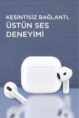 Bluetooth Kulaklık Kulak İçi Anc Kablosuz Kulaklık GO2 Beyaz
