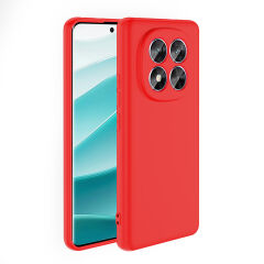 Xiaomi Redmi Note 14 Pro Plus Kılıf Kamera Korumali Mara Lansman Kapak Kırmızı