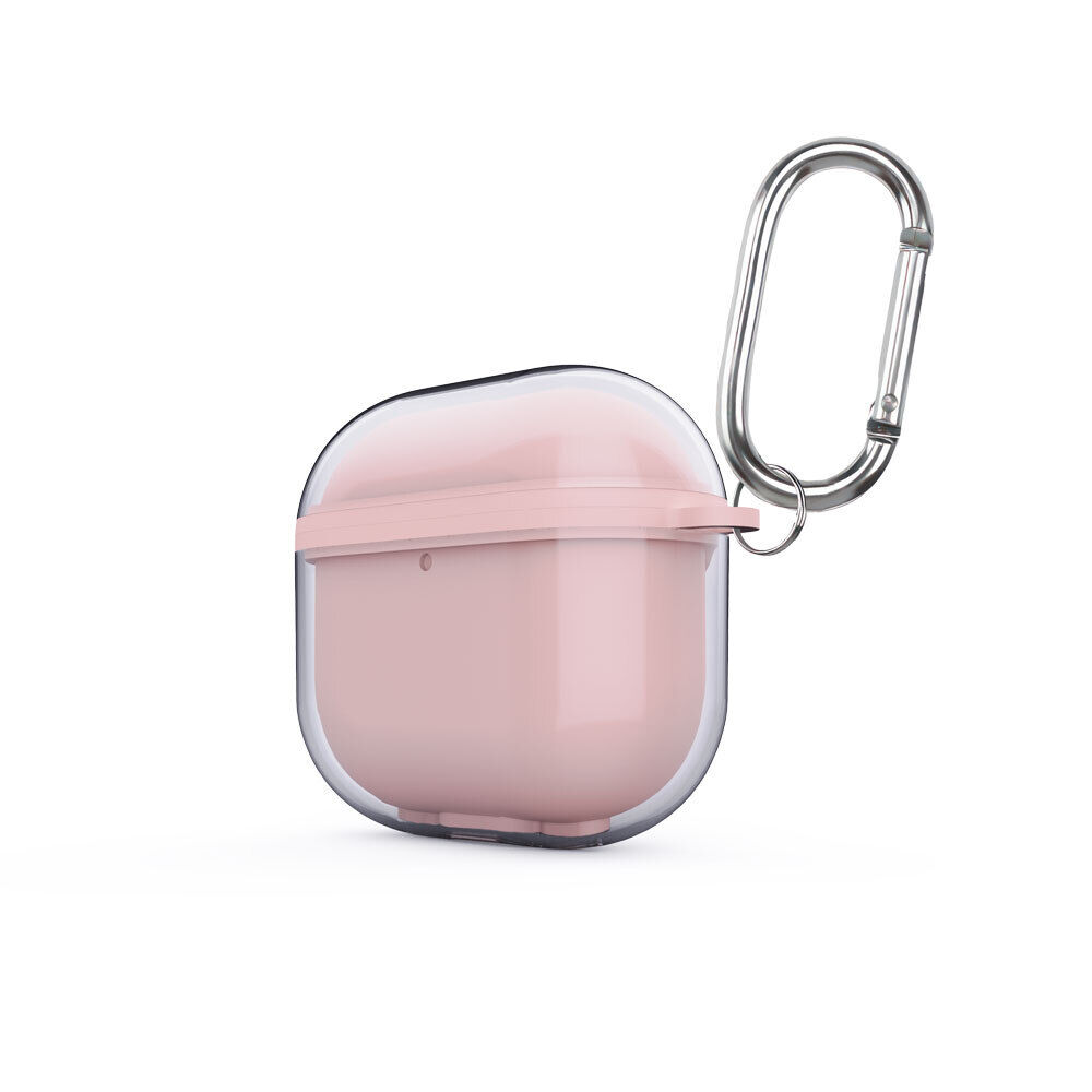 Airpods 4 Airbag 42 Askı Aparatlı Kulaklık Kılıfı Pembe