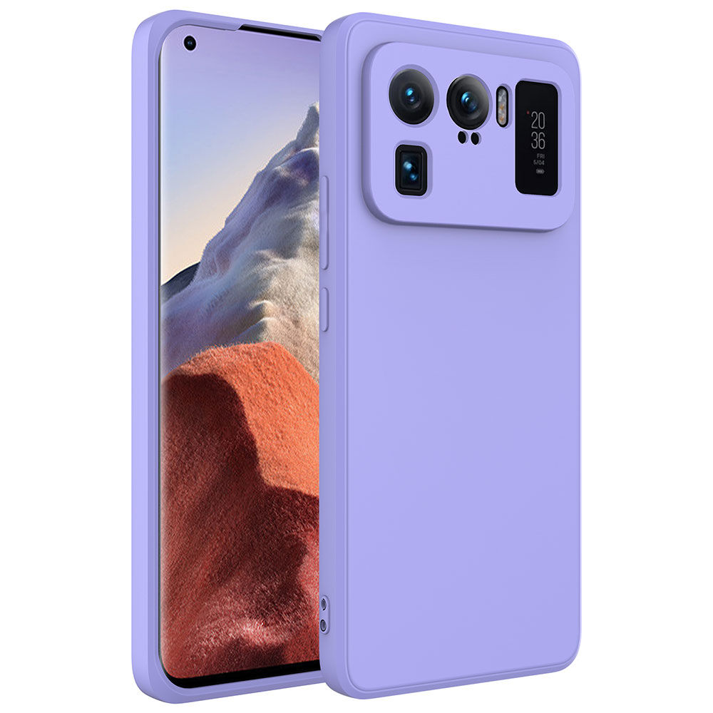 Xiaomi Mi 11 Ultra Kamera Korumali Mara Lansman Kapak Lila