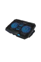 CF-03 Siyah Ayarlanabilir Led İşikli Dizüstü Bilgisayar Soğutma Fanı