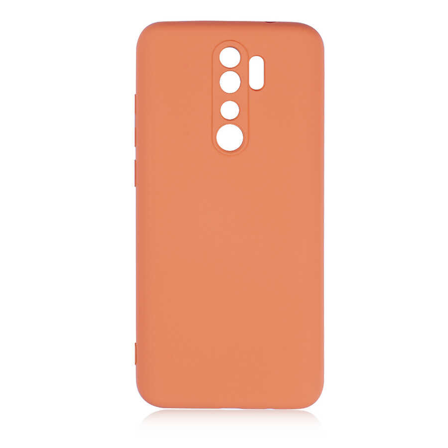 Xiaomi Redmi Note 8 Pro Kılıf Mara Lansman Kapak Turuncu