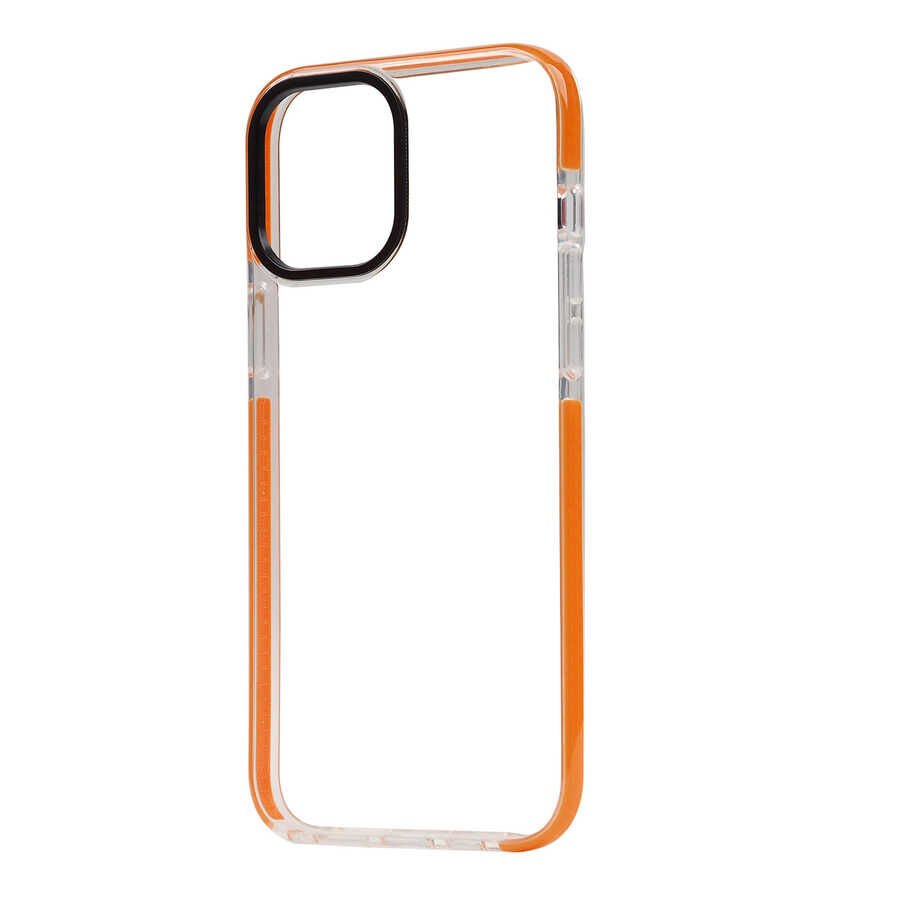 iPhone 12 Pro Max Kılıf Punto Kapak Turuncu