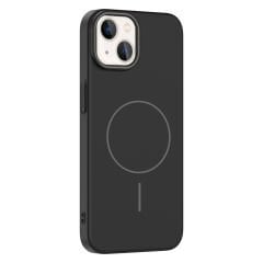 iPhone 13 Kılıf Kablosuz Şarj Özellikli Ruby Silikon Kapak