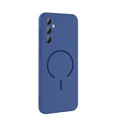 Samsung Galaxy A57 Kılıf Meta Lansman M-Safe Kamera Korumalı içi Kadife Yumuşak Renkli Süet Silikon