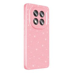 Xiaomi Redmi Note 14 Pro 4G Kılıf Kamera Korumalı Simli Lüks Koton Kapak