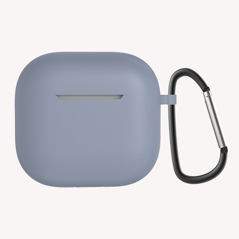 Airpods 4 Standart Silikon Kılıf Lavendery Gray