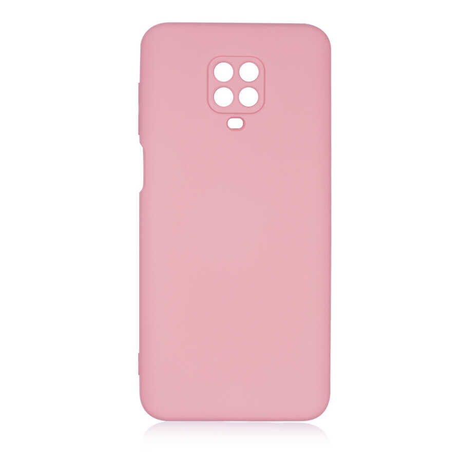 Xiaomi Redmi Note 9S Kılıf Mara Lansman Kapak Pembe Açık