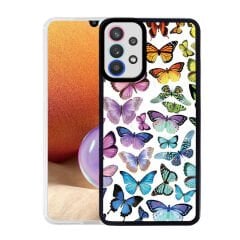 Samsung Galaxy A32 4G Kılıf M-Fit Desenli Kapak