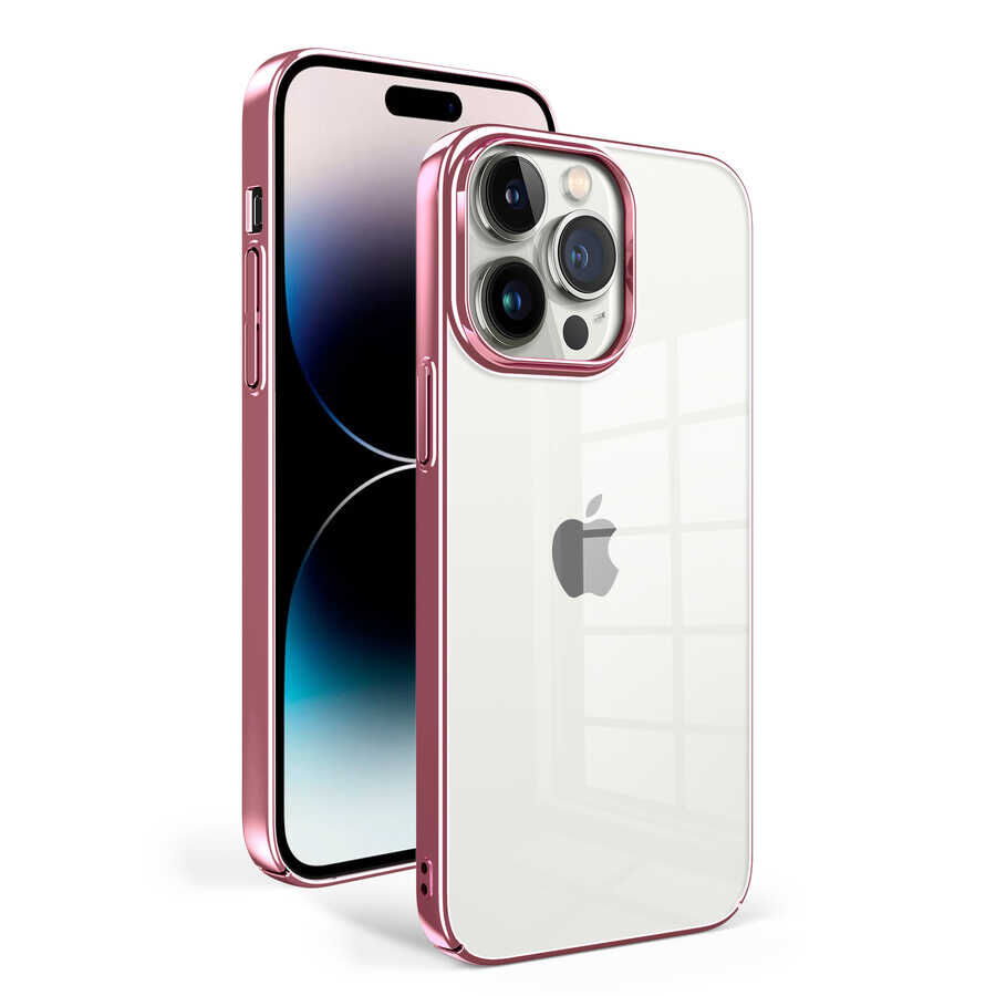 iPhone 14 Pro Kılıf Sun Kapak Rose Gold
