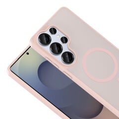 Samsung Galaxy S26 Ultra Kılıf Mat Magsafe Şarj Özellikli Hassas Butonlu Renkli Yumuşak Kenarlı Premium Babet Kapak