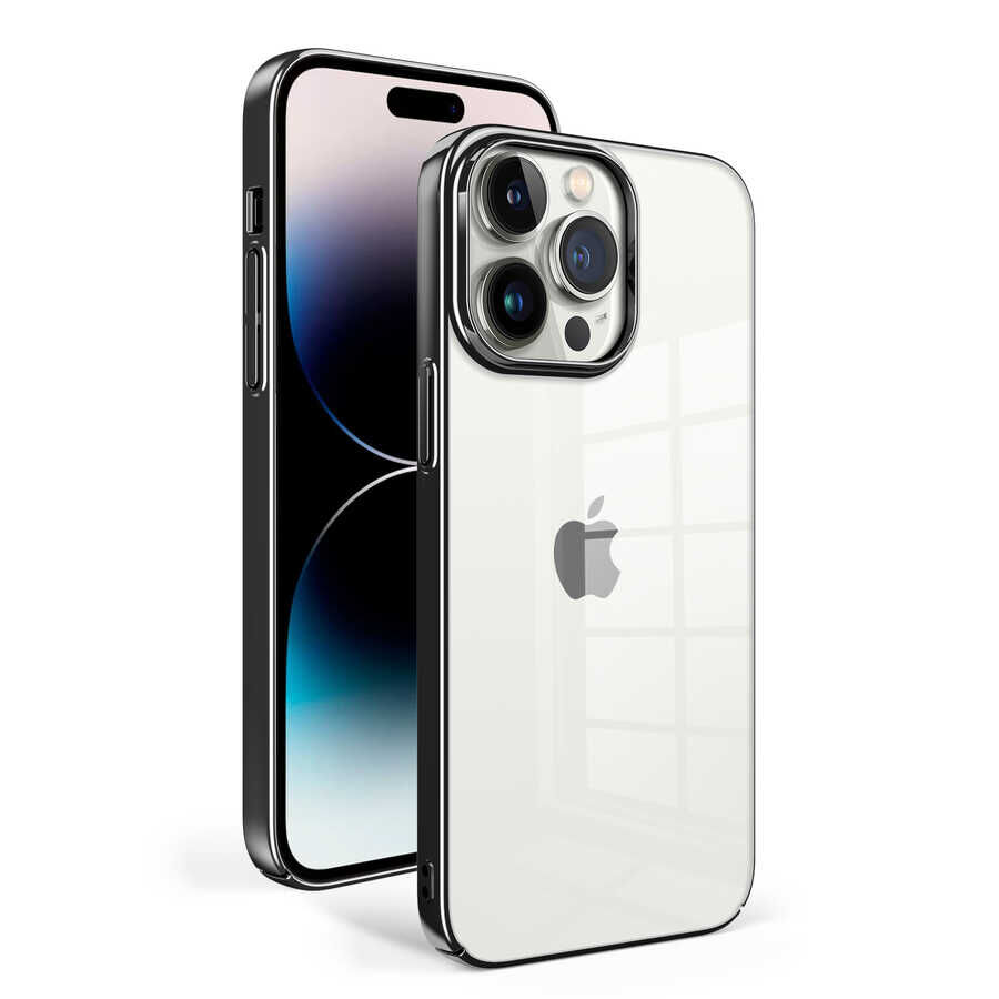iPhone 14 Pro Kılıf Sun Kapak Siyah