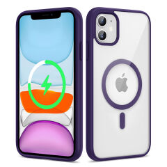 iPhone 12 Kılıf Magsafe Wireless Şarj Özellikli Silikon Ege Kapak kılıf