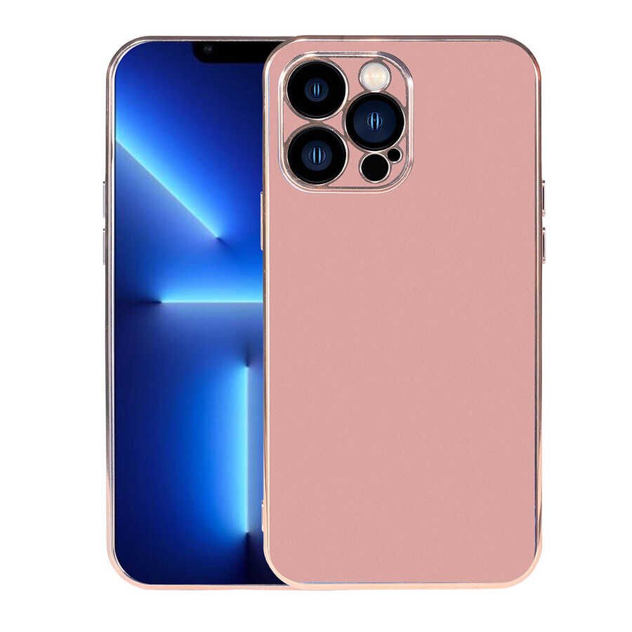 iPhone 13 Pro Kılıf Viyana Kapak Rose Gold